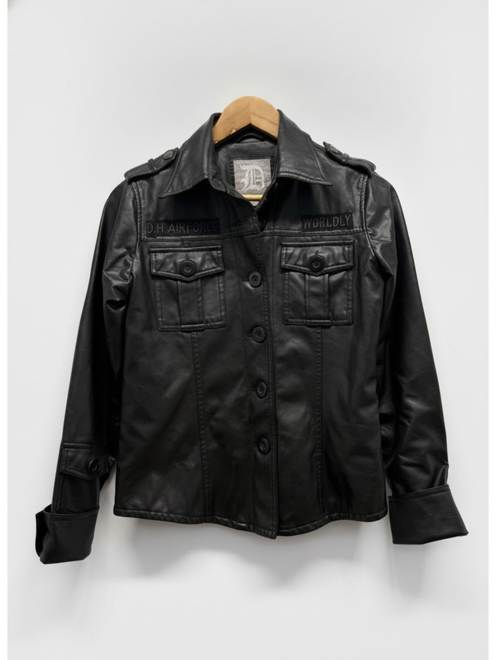 Dollhouse Black Leather Jacket
